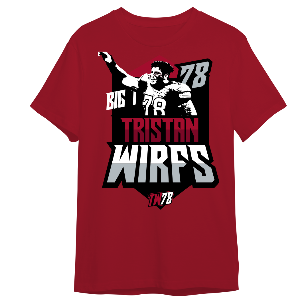 Tristan Wirfs Bold Big T78 Mens Shirt