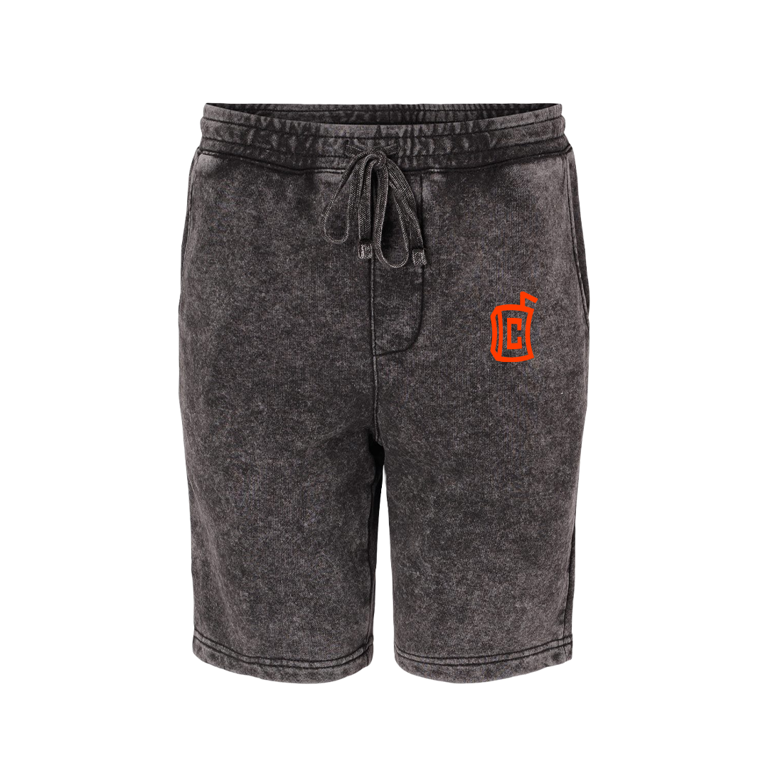 Cam Taylor-Britt SIGNATURE LOGO MINERAL WASH SHORTS